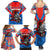 nrl-knight-family-matching-summer-maxi-dress-and-hawaiian-shirt-proud-newcastle-aboriginal-vibe