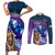 custom-storm-rugby-couples-matching-short-sleeve-bodycon-dress-and-long-sleeve-button-shirts-go-champions-2023-mascot-with-polynesian-indigenous-art