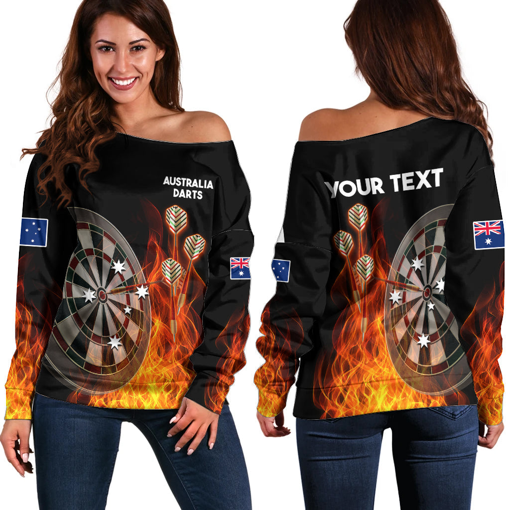 custom-personalised-australia-darts-fire-burning-black-style-off-shoulder-sweater