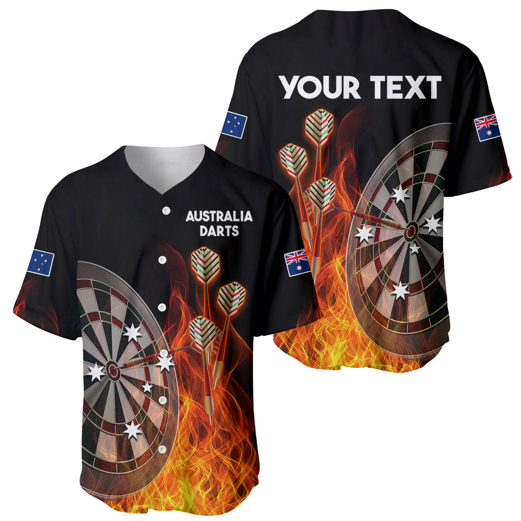 custom-personalised-australia-darts-fire-burning-black-style-baseball-jersey