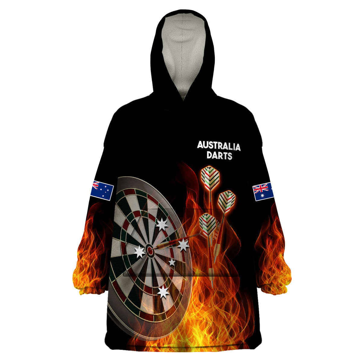 australia-darts-fire-burning-black-style-wearable-blanket-hoodie