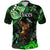 custom-personalised-australian-astrology-polo-shirt-pisces-platypus-zodiac-aboriginal-vibes-green