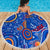 aboriginal-beach-blanket-indigenous-footprint-patterns-blue-color